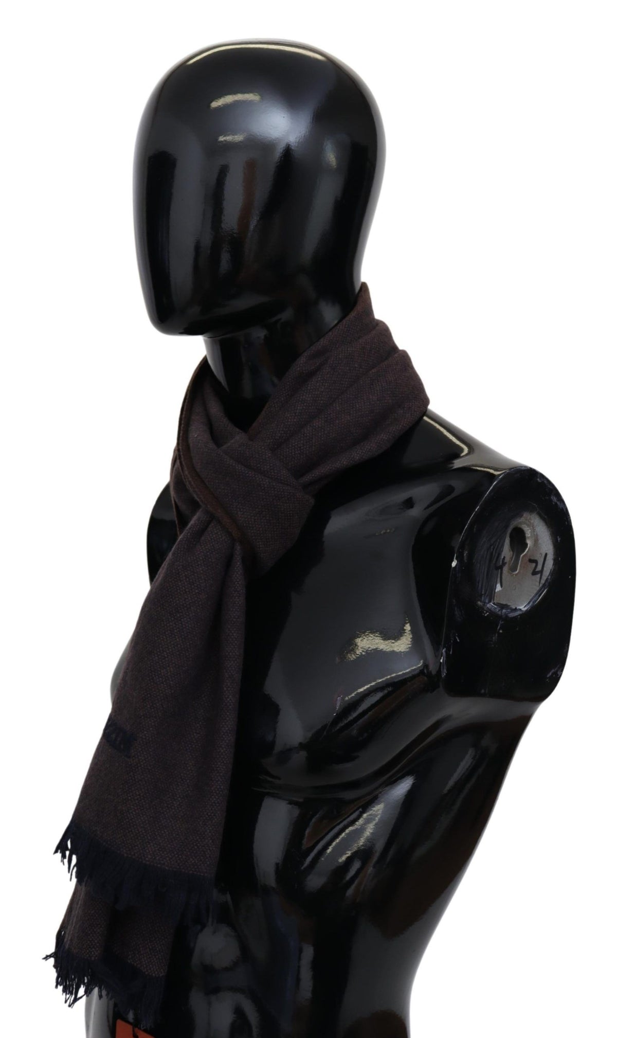 Écharpe Missoni marron en 100 % cachemire