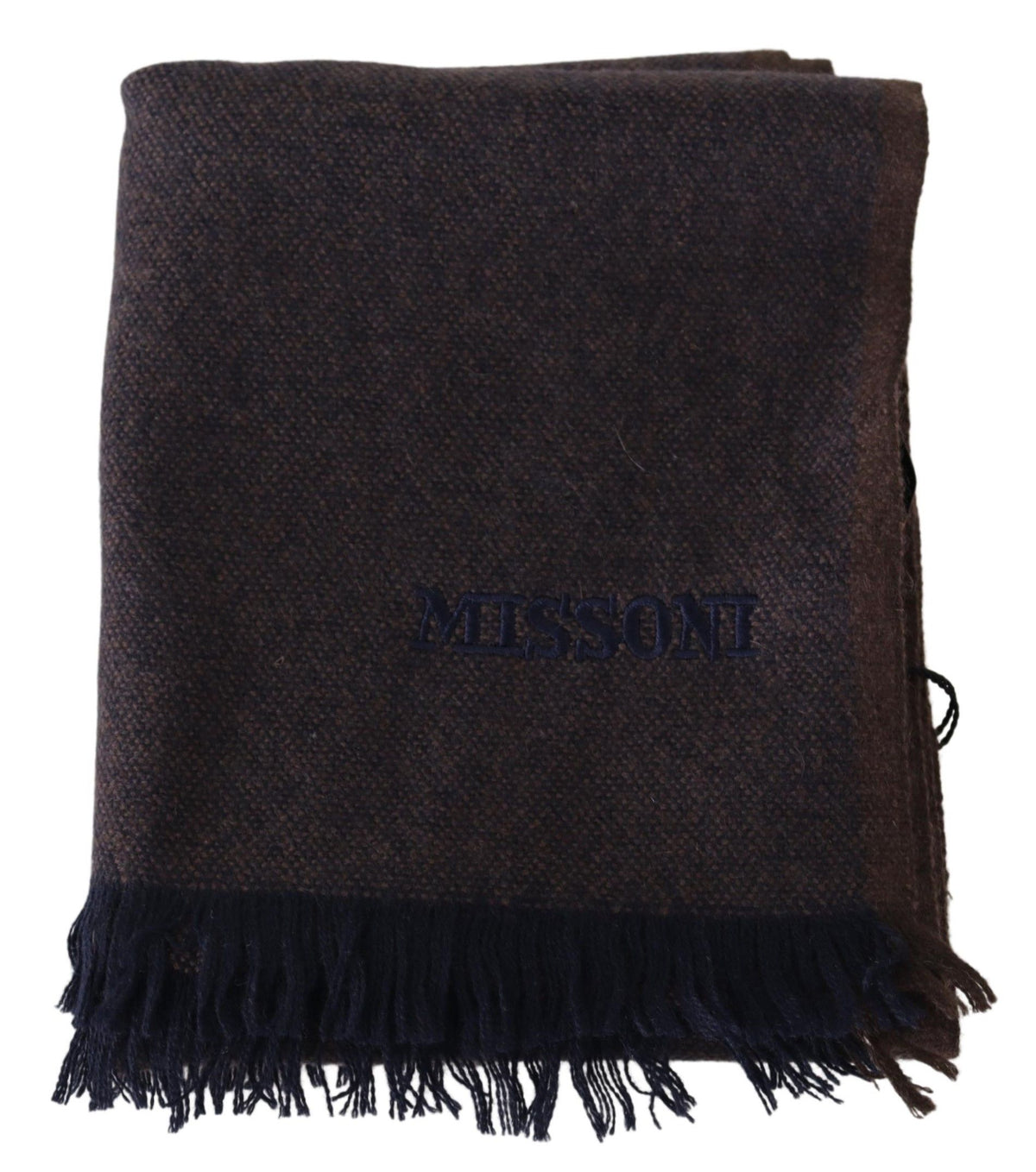 Écharpe Missoni marron en 100 % cachemire