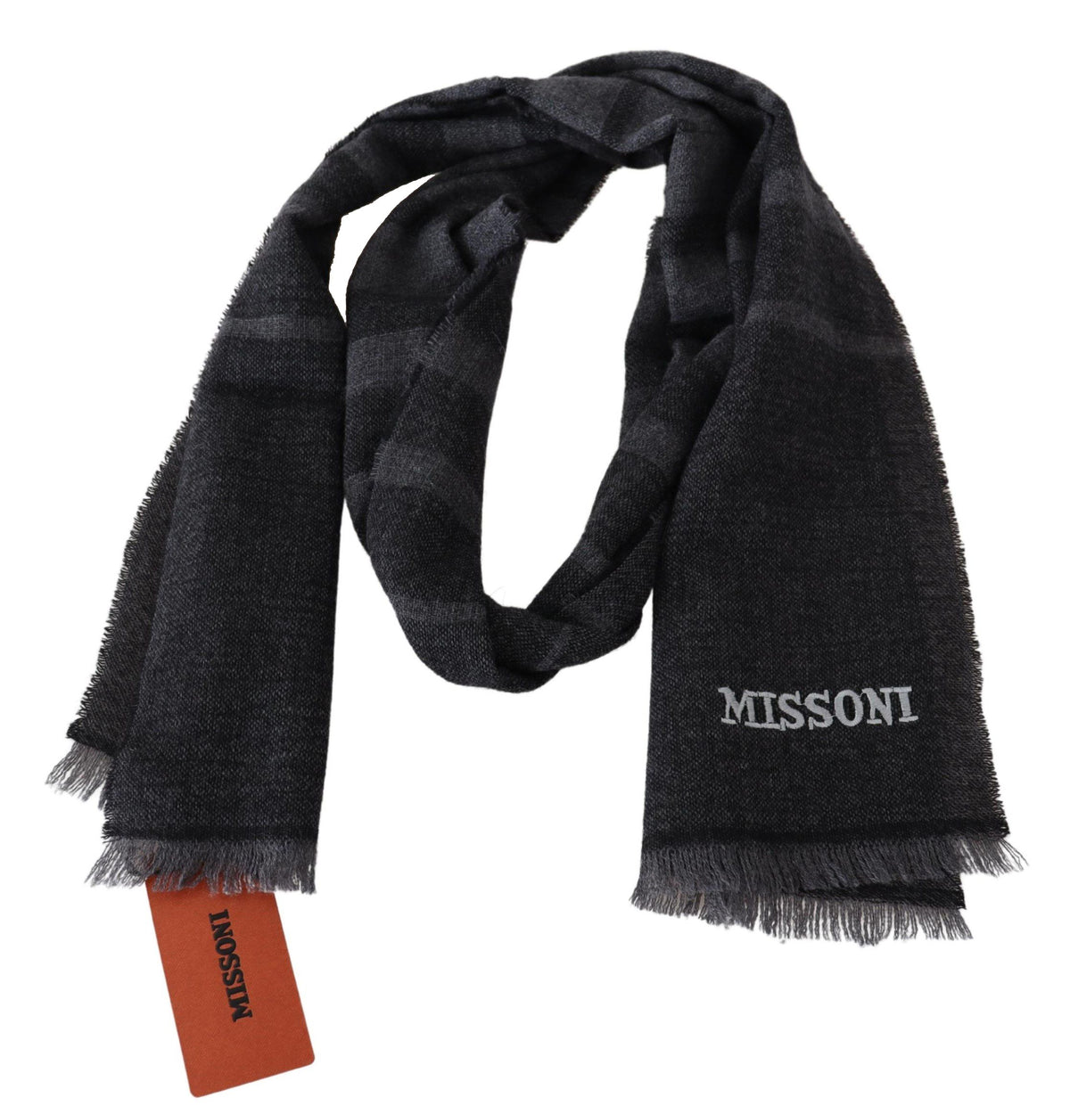Écharpe Missoni noire en laine