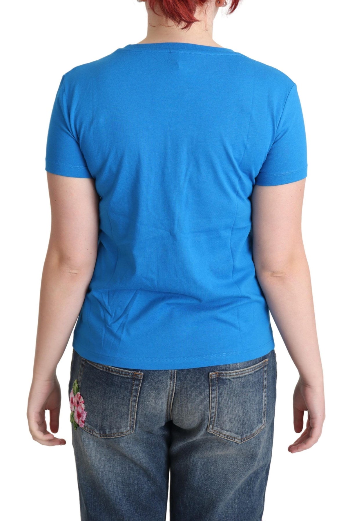 Pièce de créateur Moschino bleue en coton