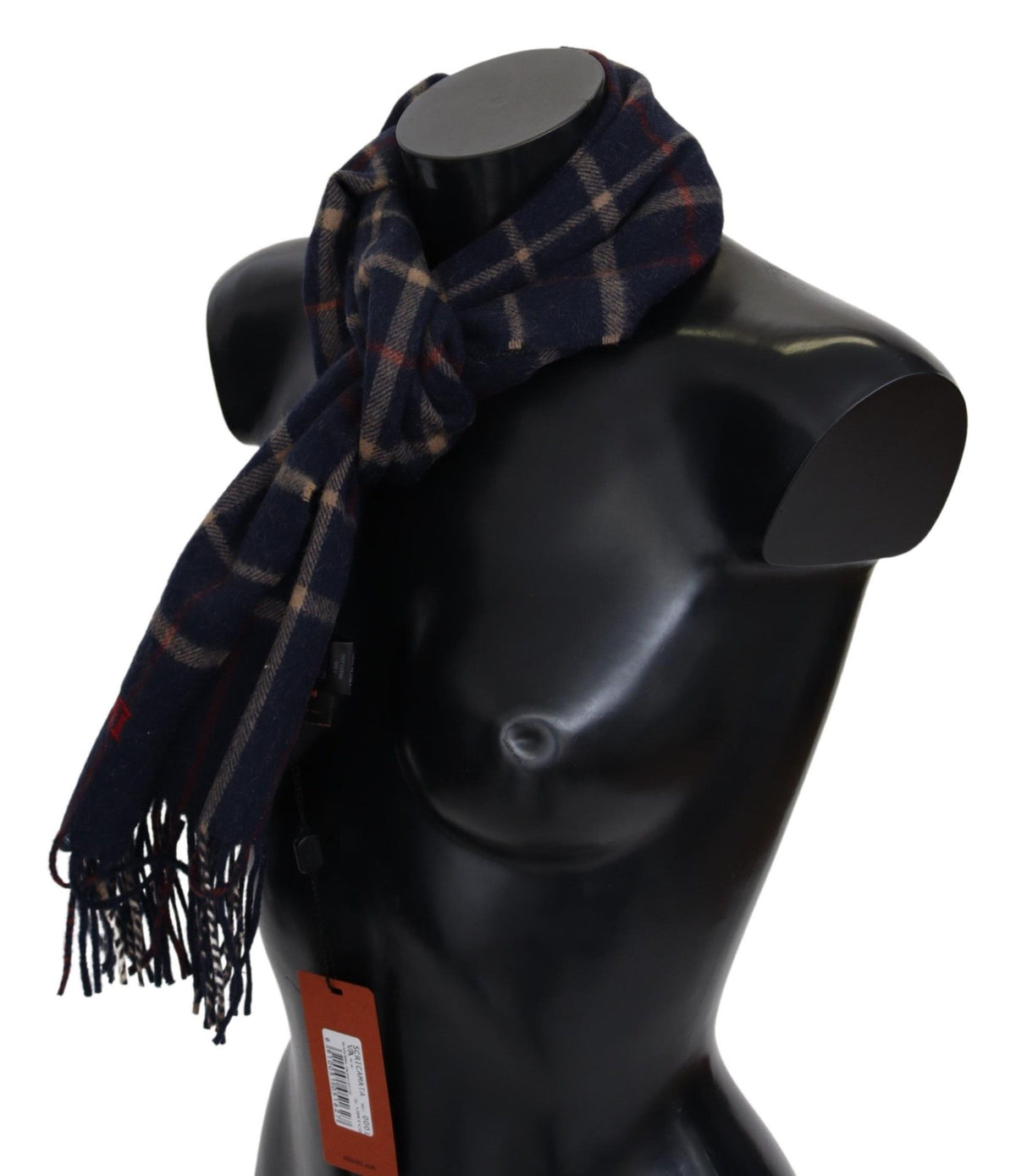 Écharpe Missoni noire (à carreaux)