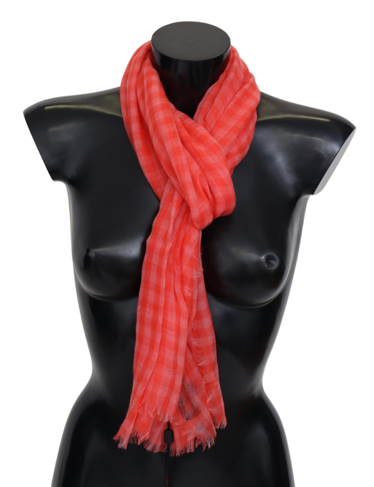 Écharpe Missoni orange en cachemire