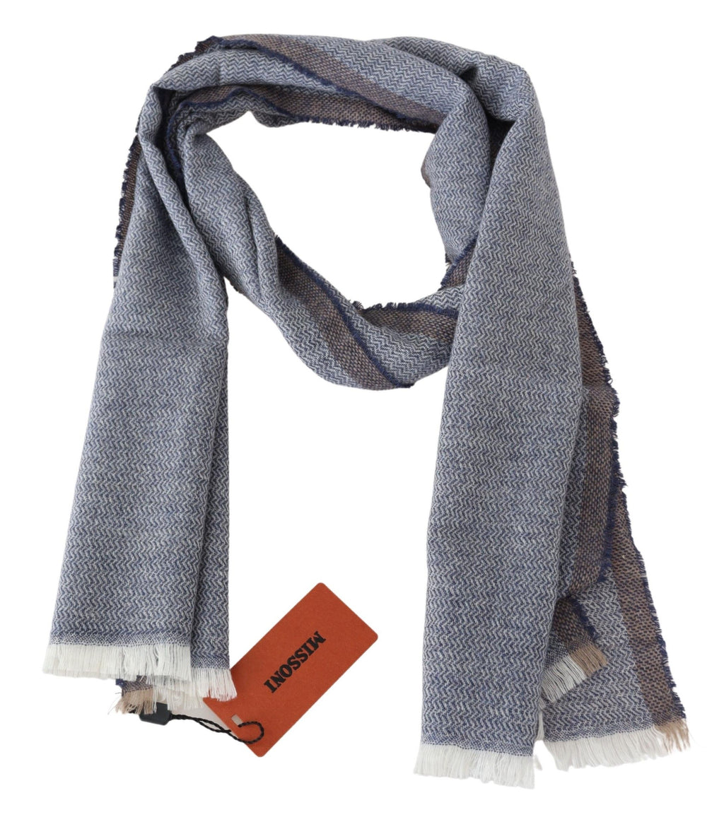 Écharpe Missoni grise en laine