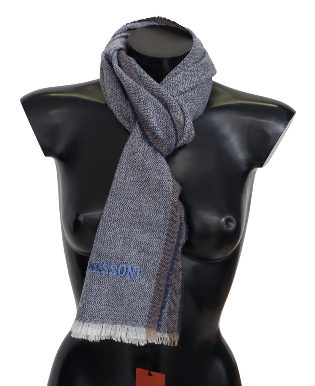 Écharpe Missoni grise en laine