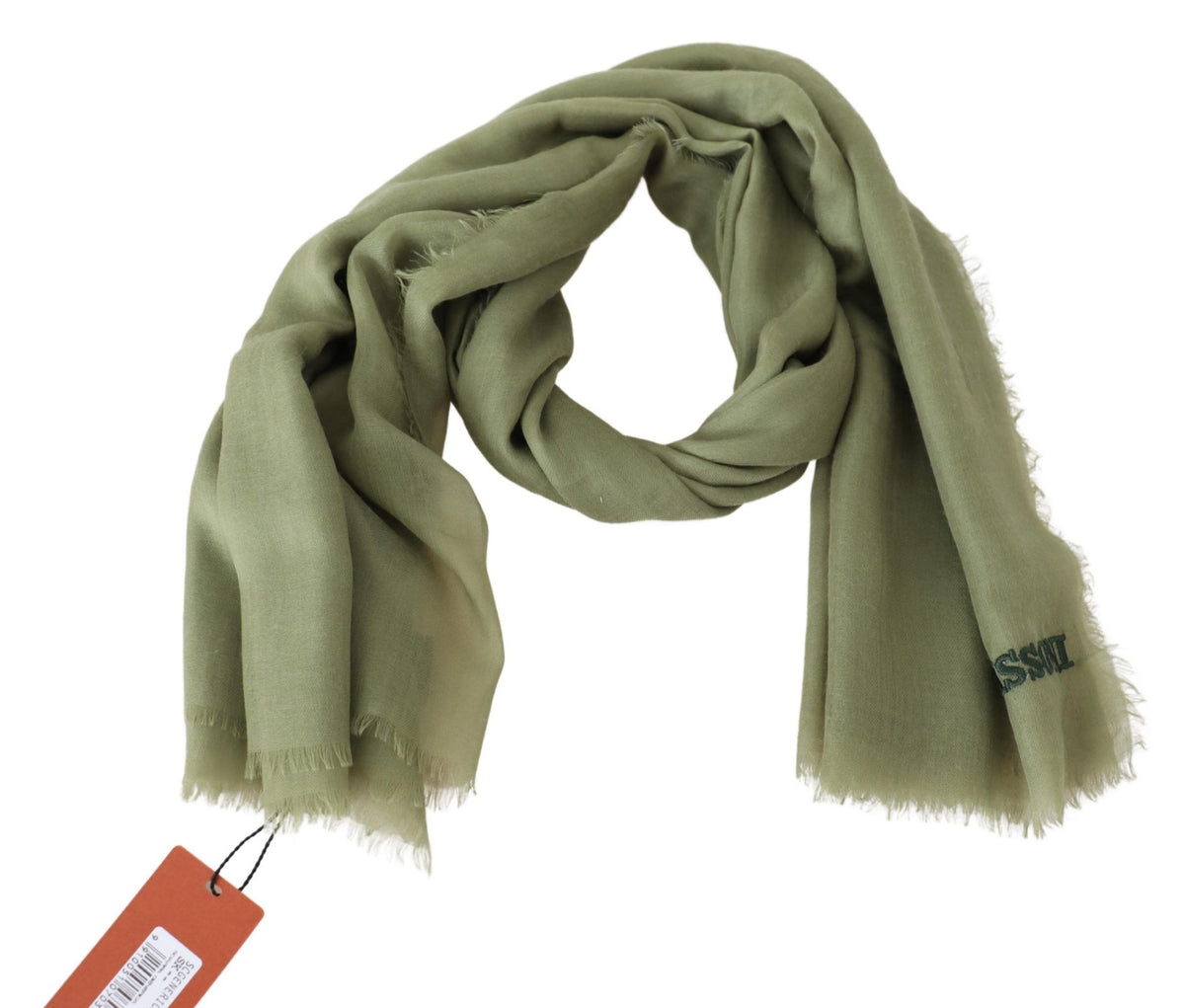 Écharpe Missoni verte en cachemire