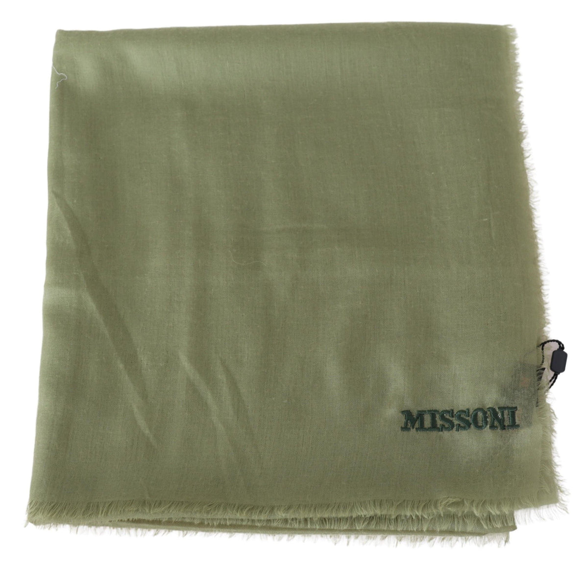 Écharpe Missoni verte en cachemire