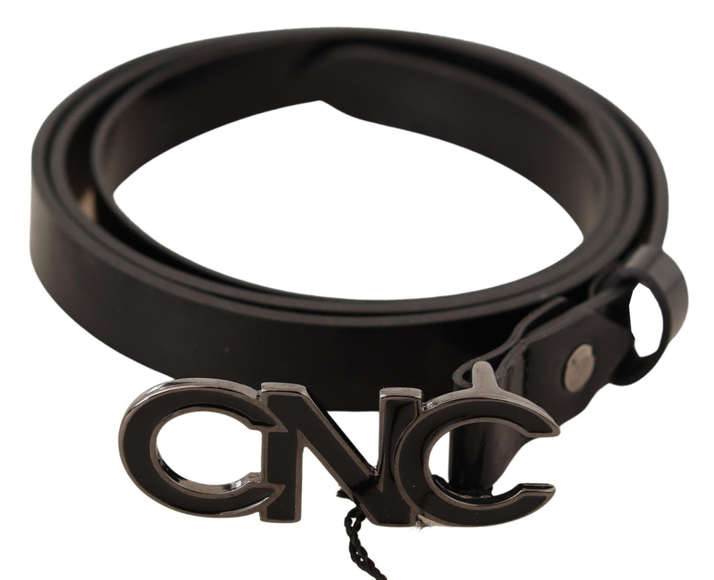 Ceinture Costume National noire en cuir