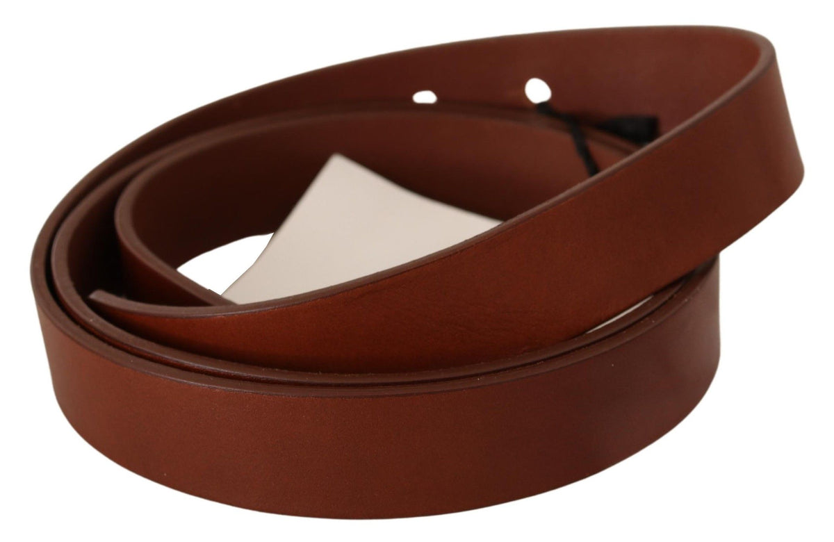 Ceinture Costume National marron en cuir