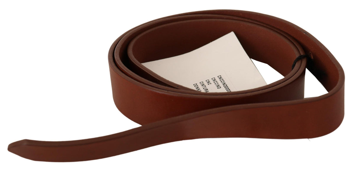 Ceinture Costume National marron en cuir