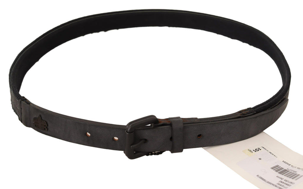 Ceinture Ermanno Scervino noire en cuir