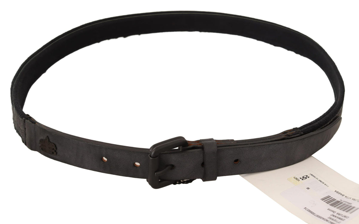 Ceinture Ermanno Scervino noire en cuir