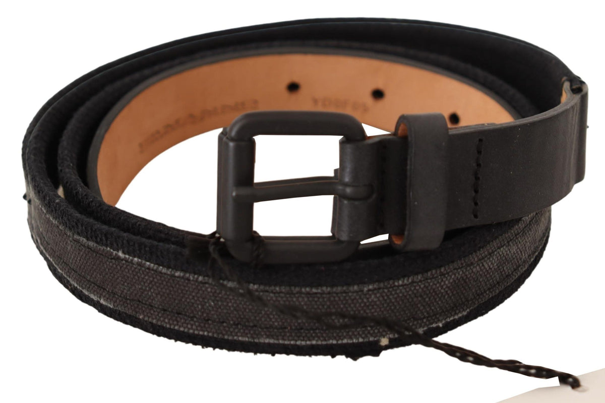 Ceinture Ermanno Scervino noire en cuir