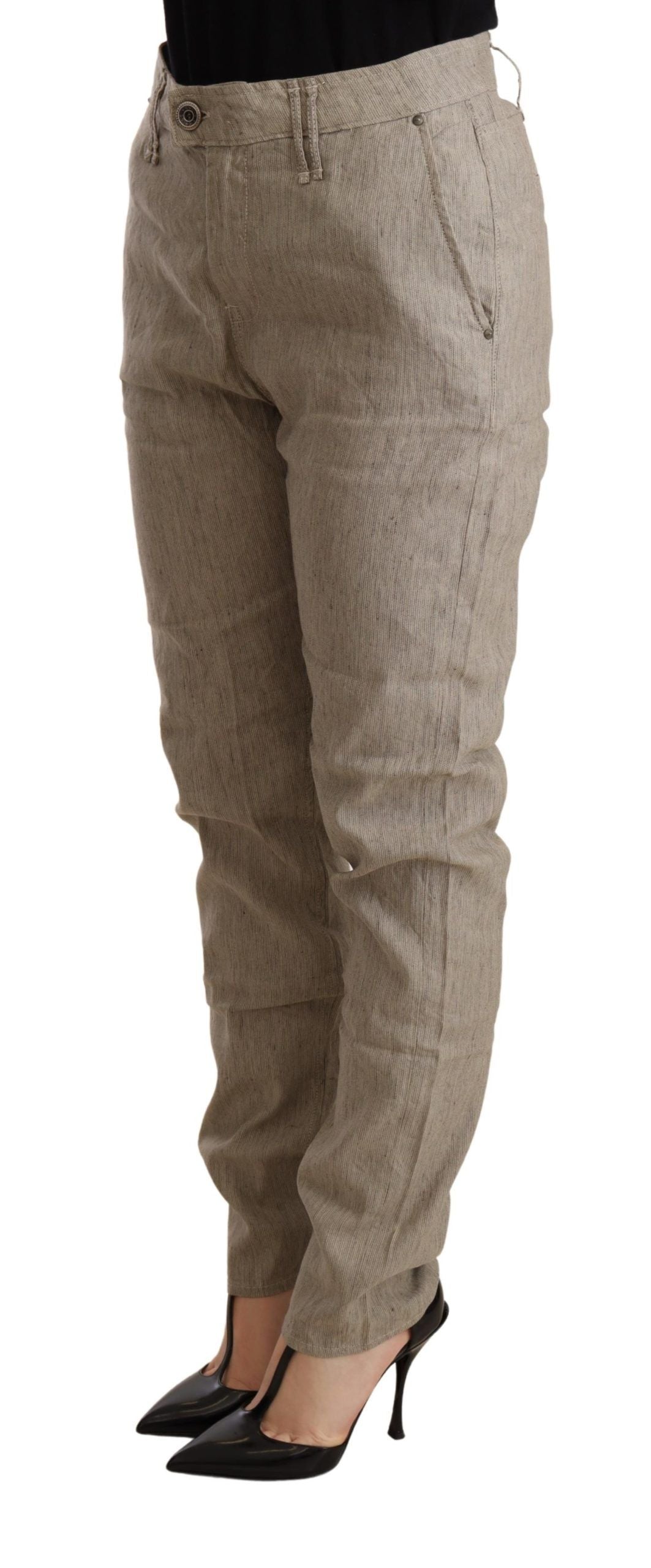 Pièce de créateur CYCLE beige (taille mi-haute, stretch)