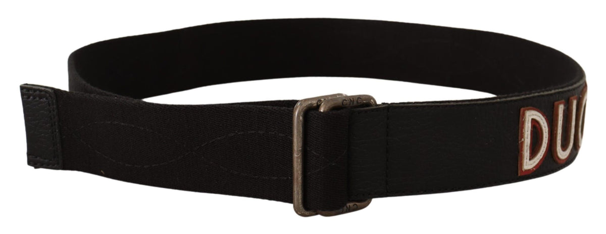 Ceinture Costume National noire en coton