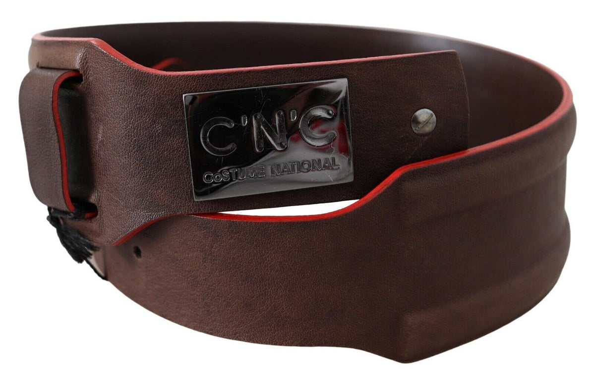 Ceinture en cuir Costume National marron