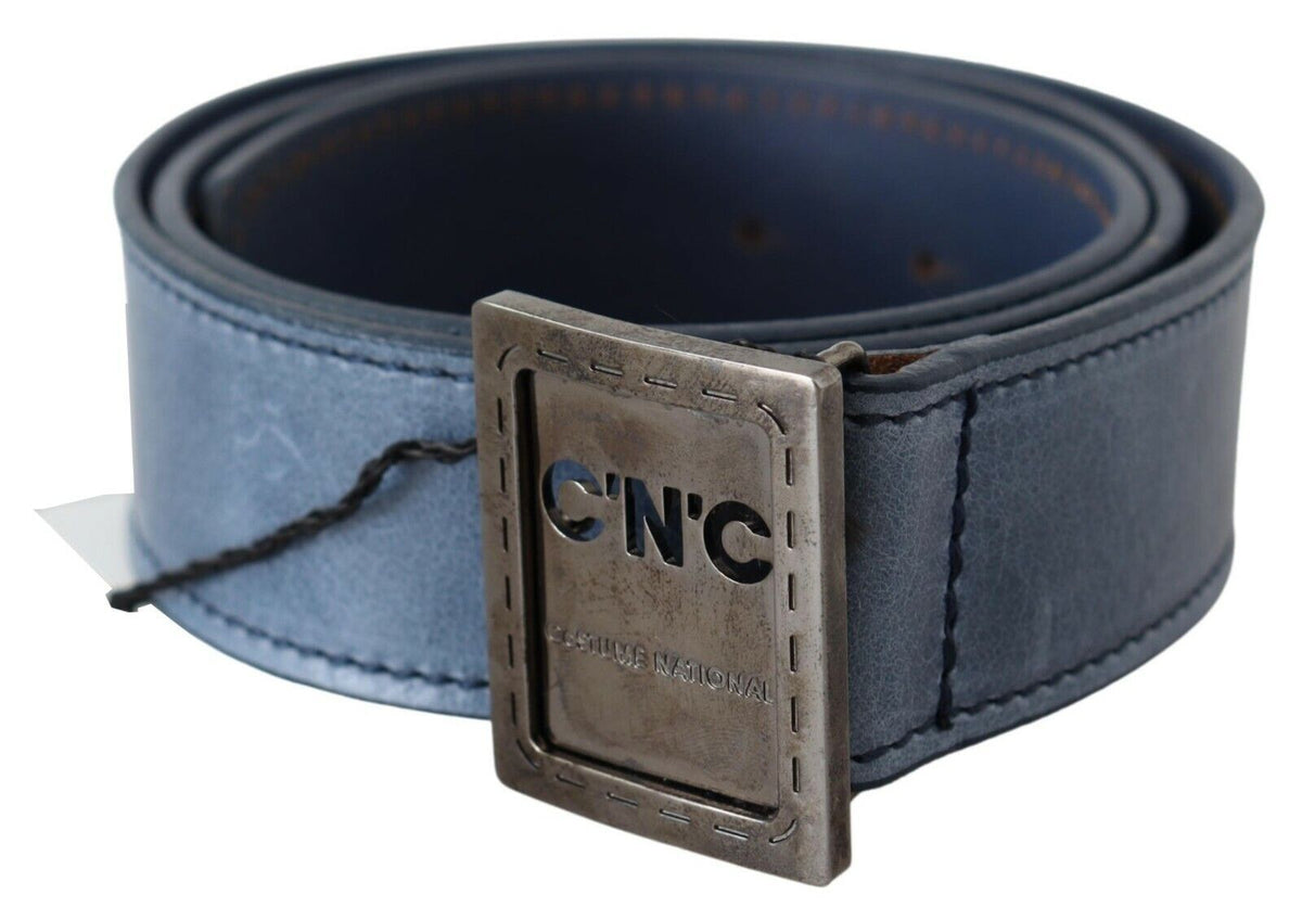 Ceinture Costume National bleue en cuir