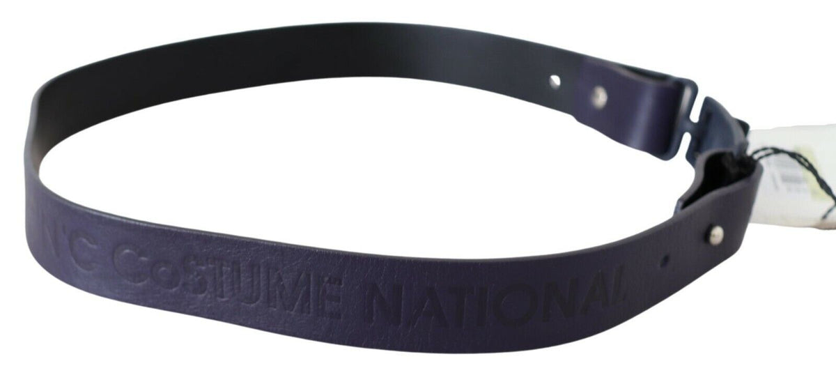Ceinture Costume National noire en cuir