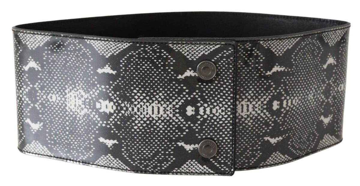 Ceinture Ermanno Scervino noire en cuir