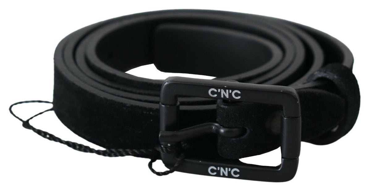 Pièce de créateur Costume National noire en cuir
