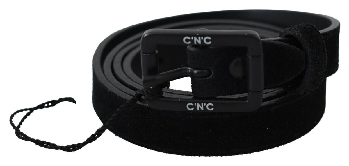Pièce de créateur Costume National noire en cuir