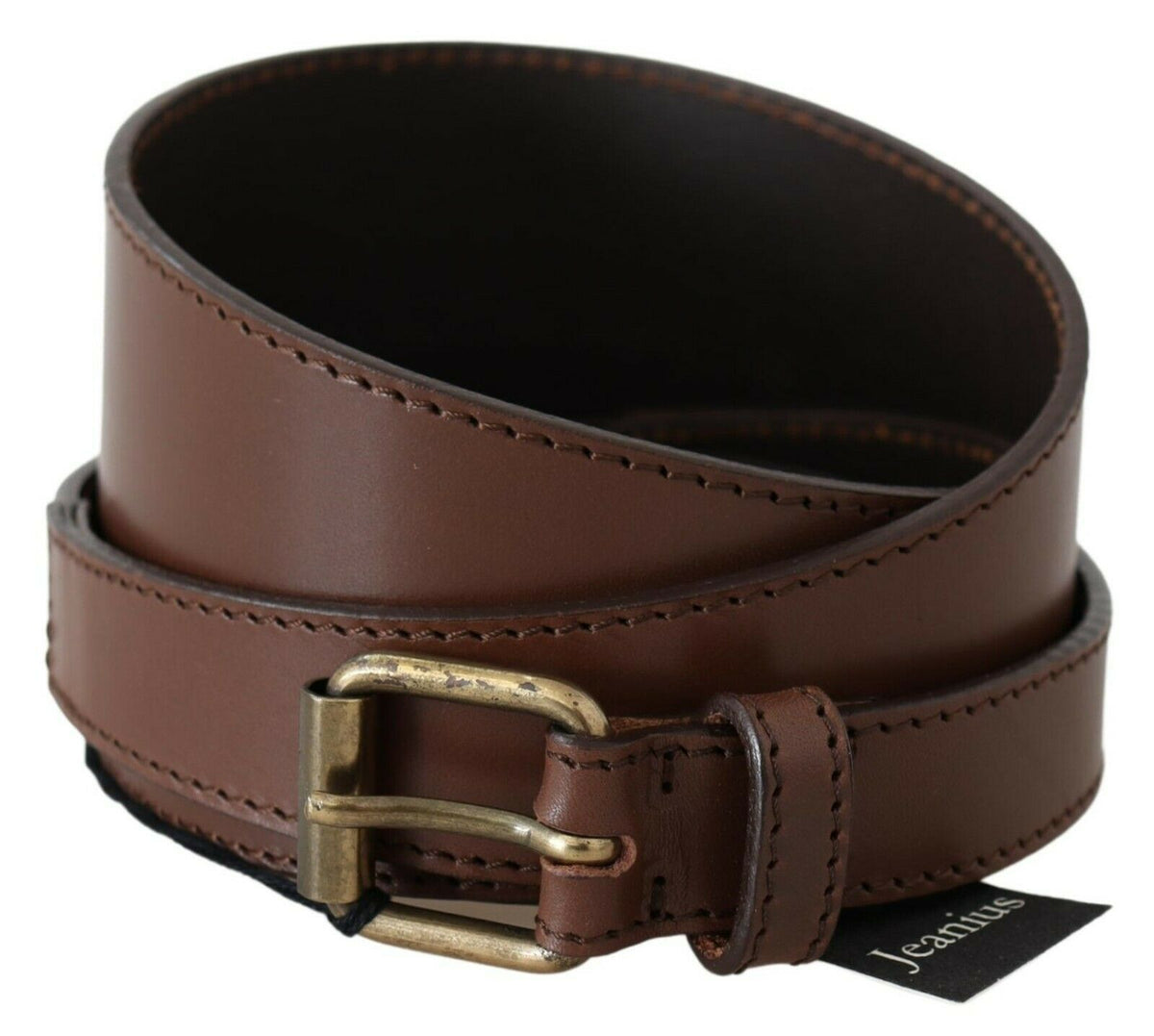 Ceinture PLEIN SUD marron en cuir