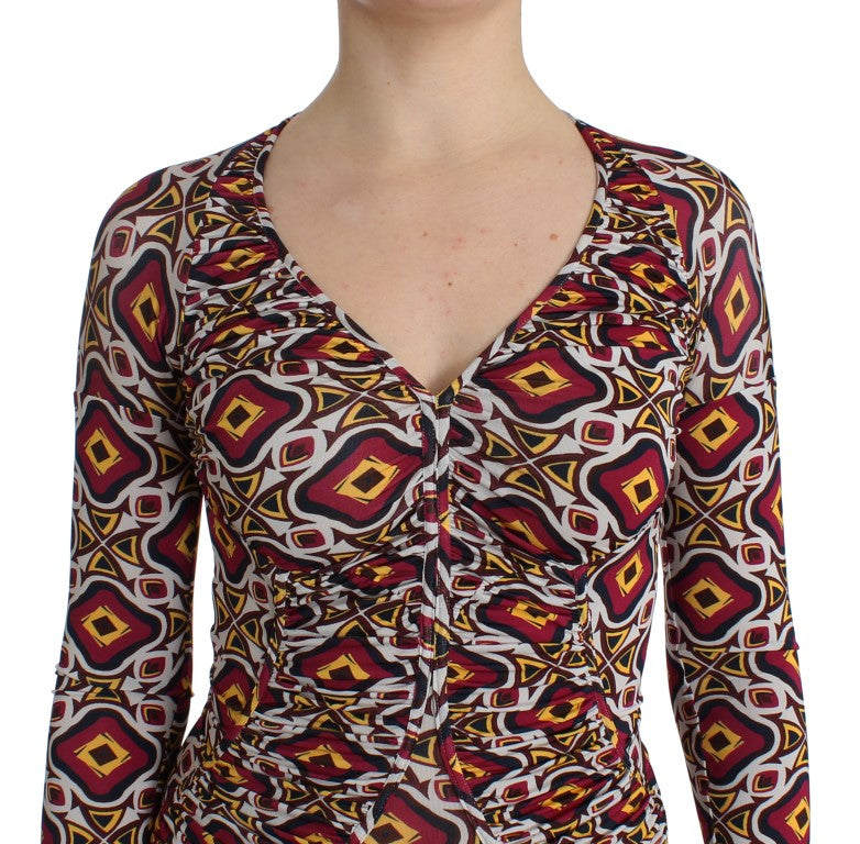 Robe droite GF Ferre multicolore en viscose