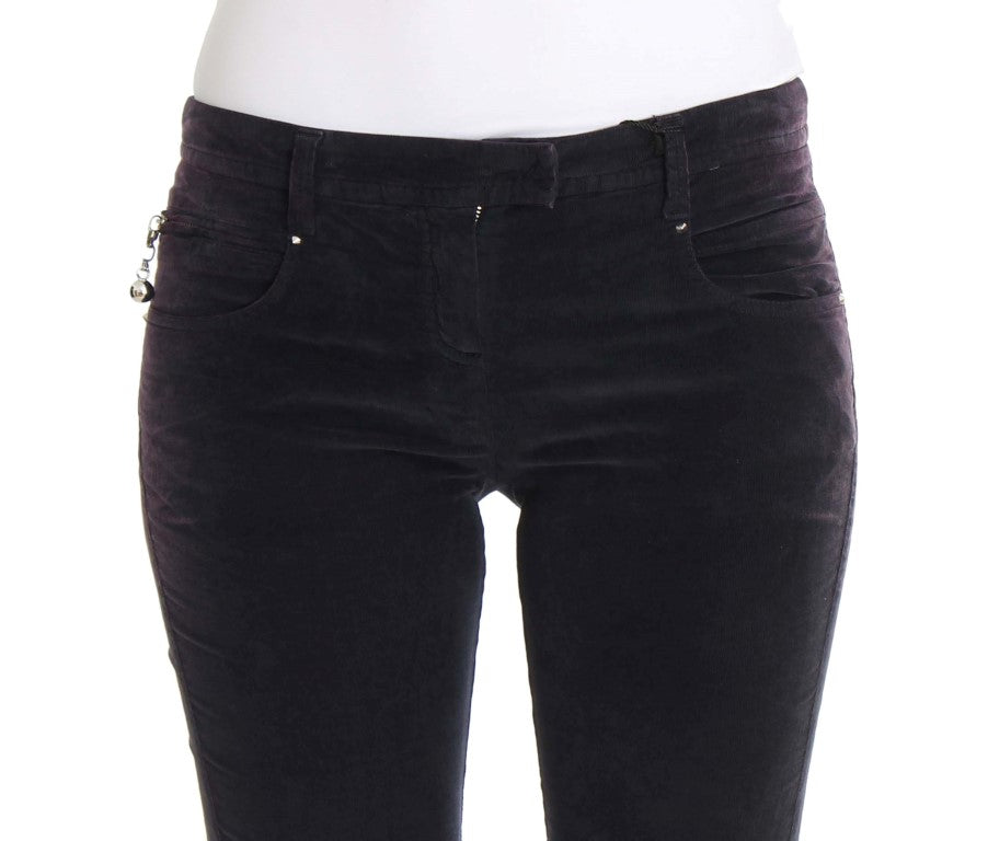 Jean Costume National violet (court)
