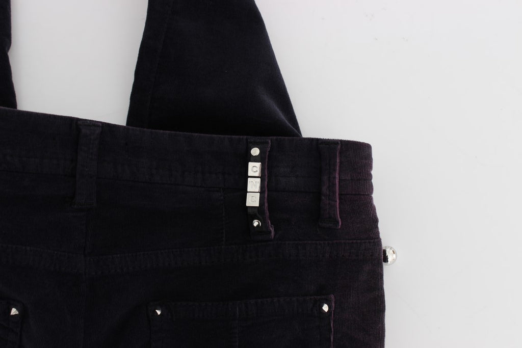 Jean Costume National violet (court)