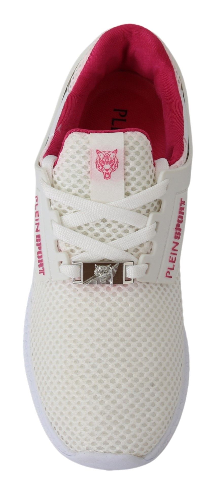 Chaussures Plein Sport blanche en polyester