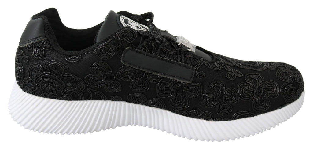 Chaussures Plein Sport noire en polyester