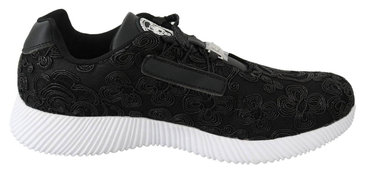 Chaussures Plein Sport noire en polyester