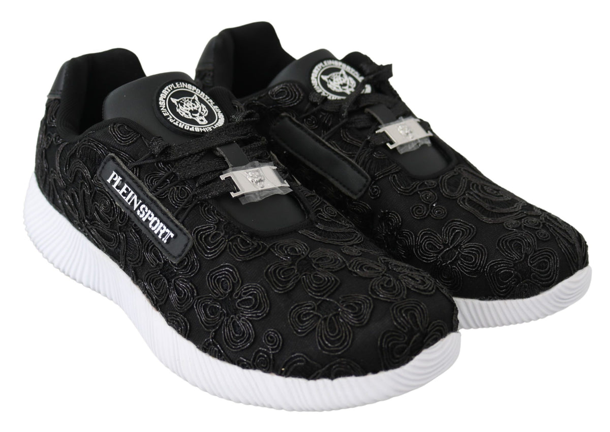 Chaussures Plein Sport noire en polyester