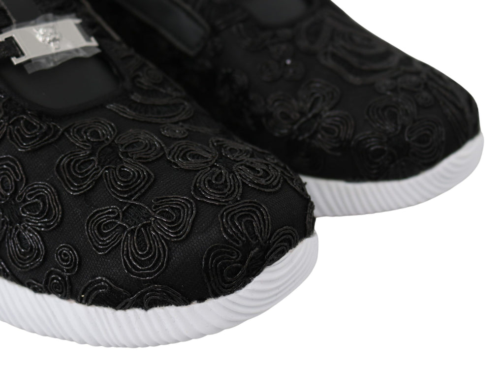 Chaussures Plein Sport noire en polyester