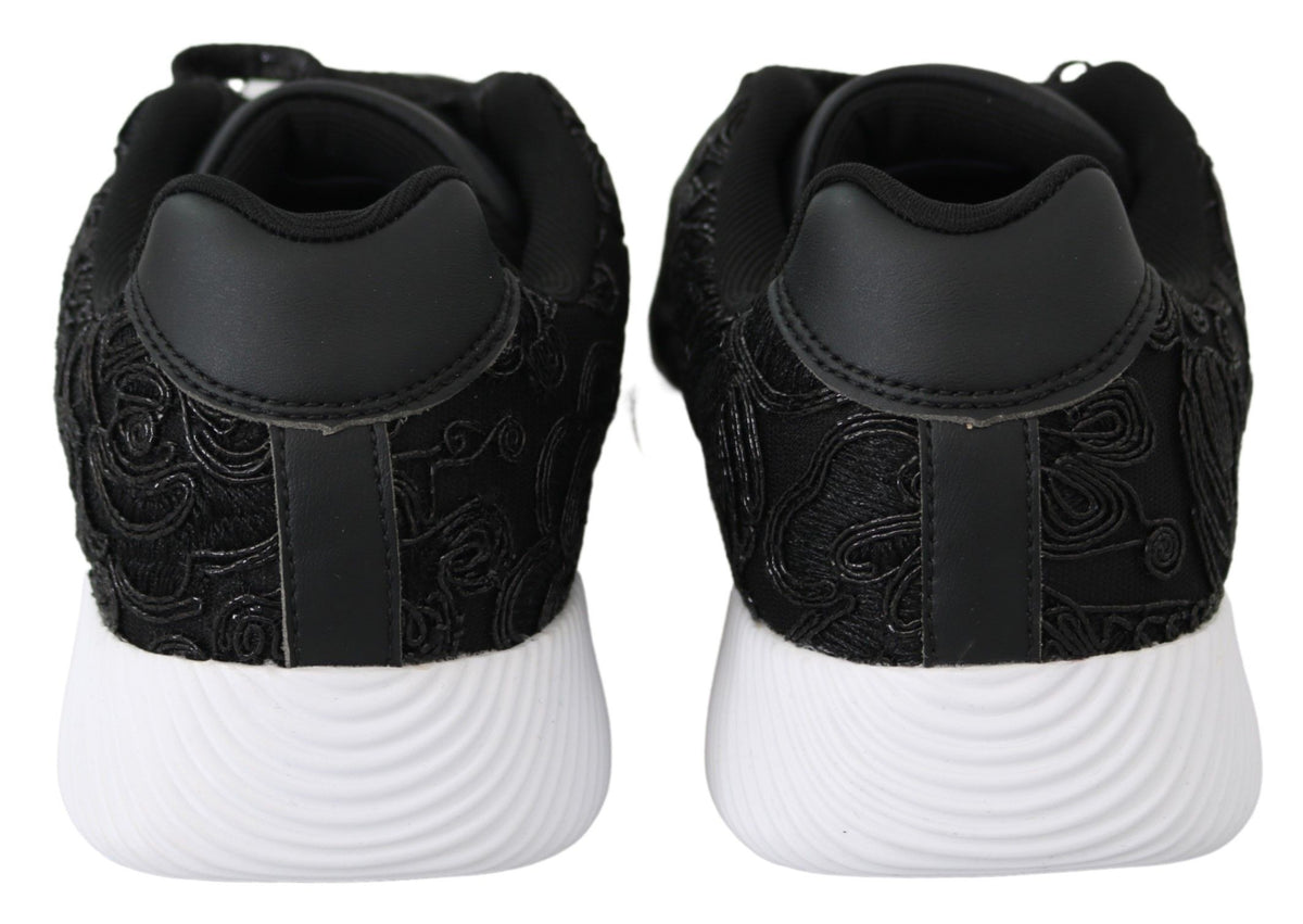 Chaussures Plein Sport noire en polyester