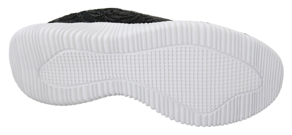 Chaussures Plein Sport noire en polyester