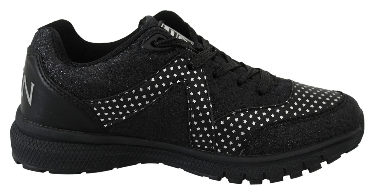 Chaussures Plein Sport noire en polyester