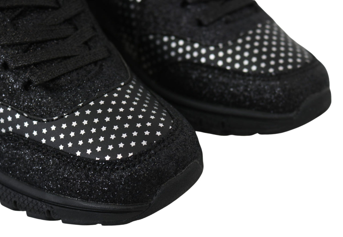 Chaussures Plein Sport noire en polyester