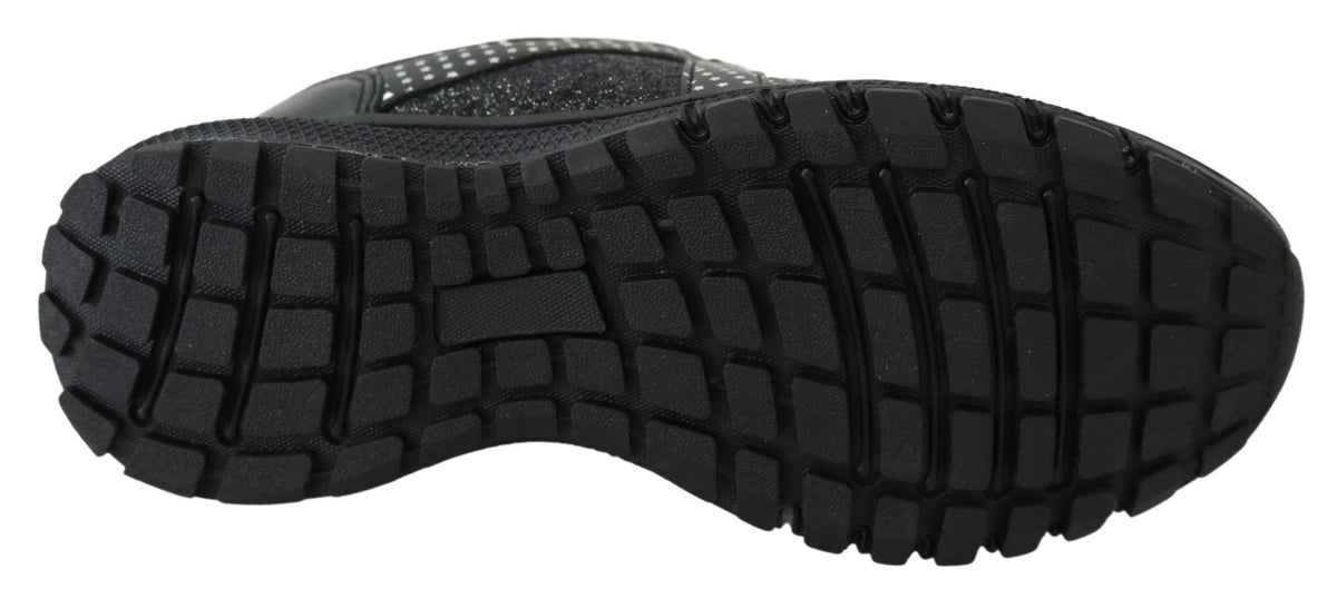 Chaussures Plein Sport noire en polyester