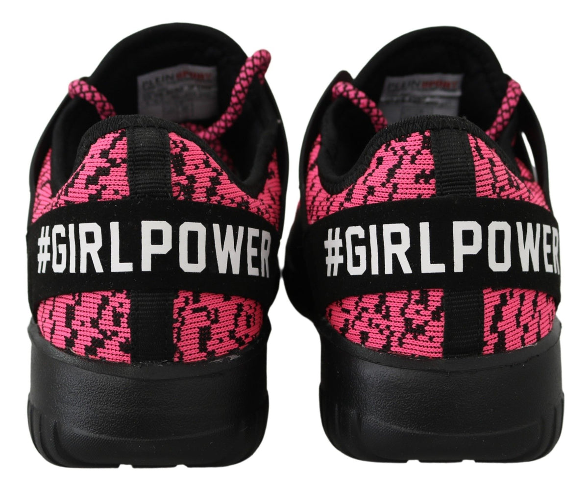 Chaussures Plein Sport rose en polyester