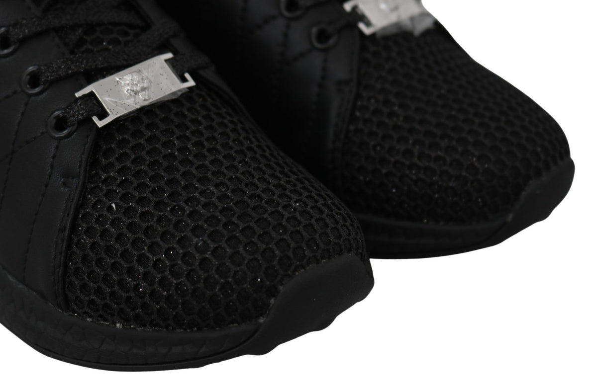 Chaussures Plein Sport noire en polyester