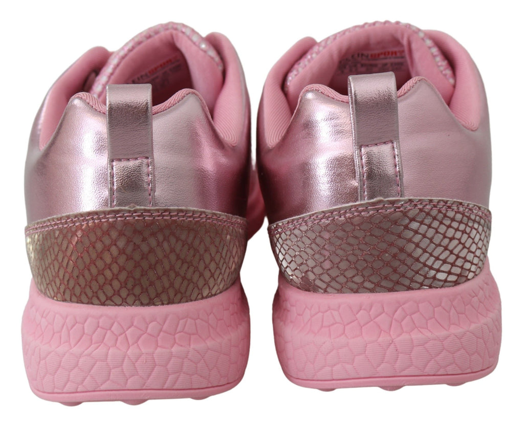 Chaussures Plein Sport rose en polyester