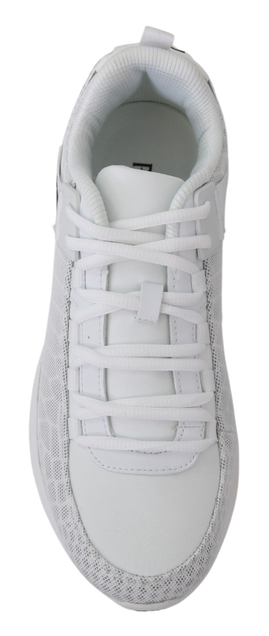 Chaussures Plein Sport blanche en polyester