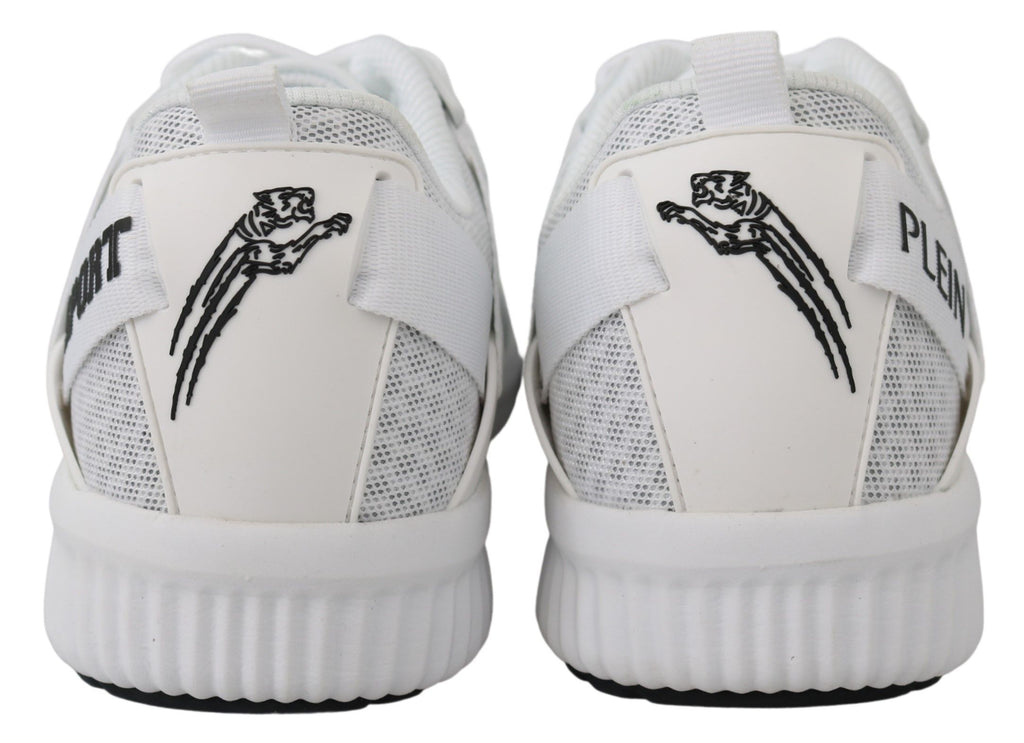 Chaussures Plein Sport blanche en polyester