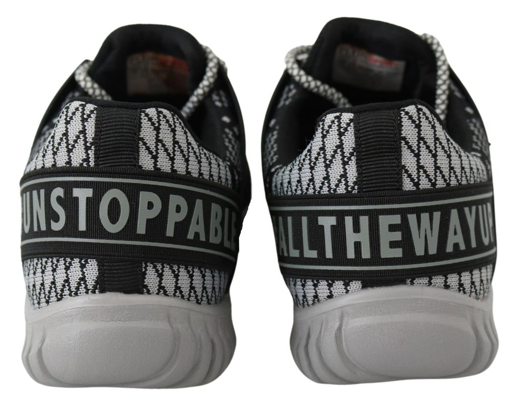 Chaussures Plein Sport noire en polyester