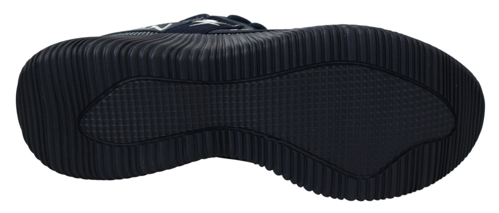Chaussures Plein Sport bleue en polyester