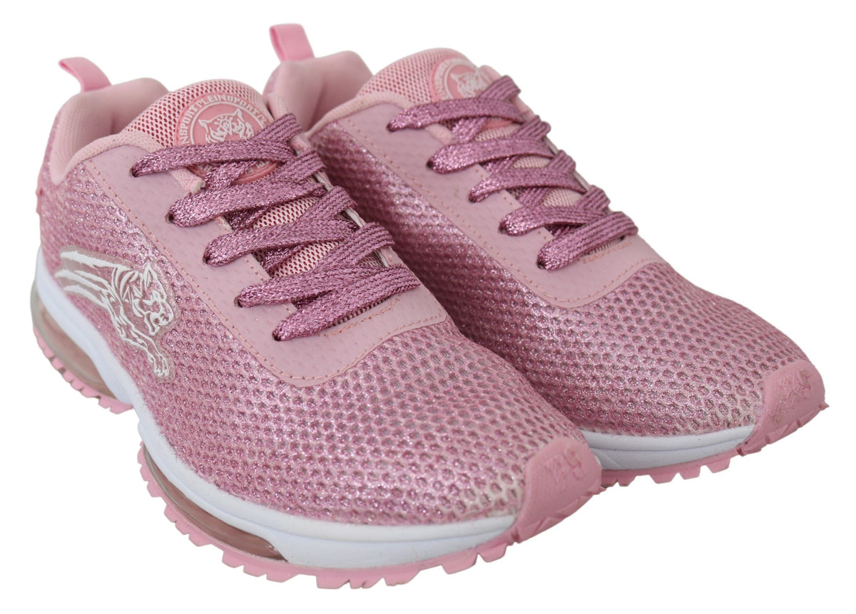 Chaussures Plein Sport rose en polyester
