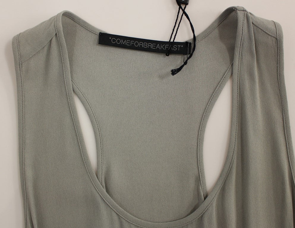 Chemise Comeforbreakfast grise en viscose