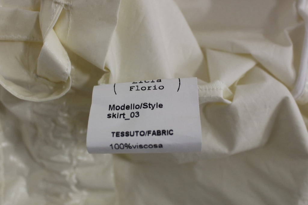 Jupe Licia Florio blanche (stretch)