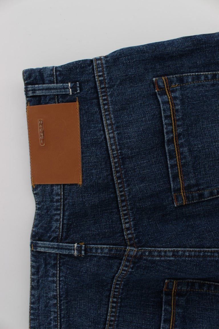 Jean Acht bleu en coton