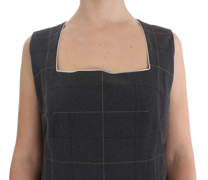 Robe fourreau BENCIVENGA grise (stretch)